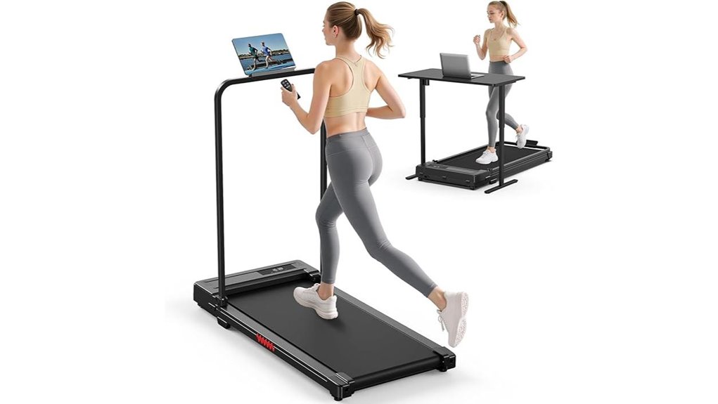 folding walking pad treadmill