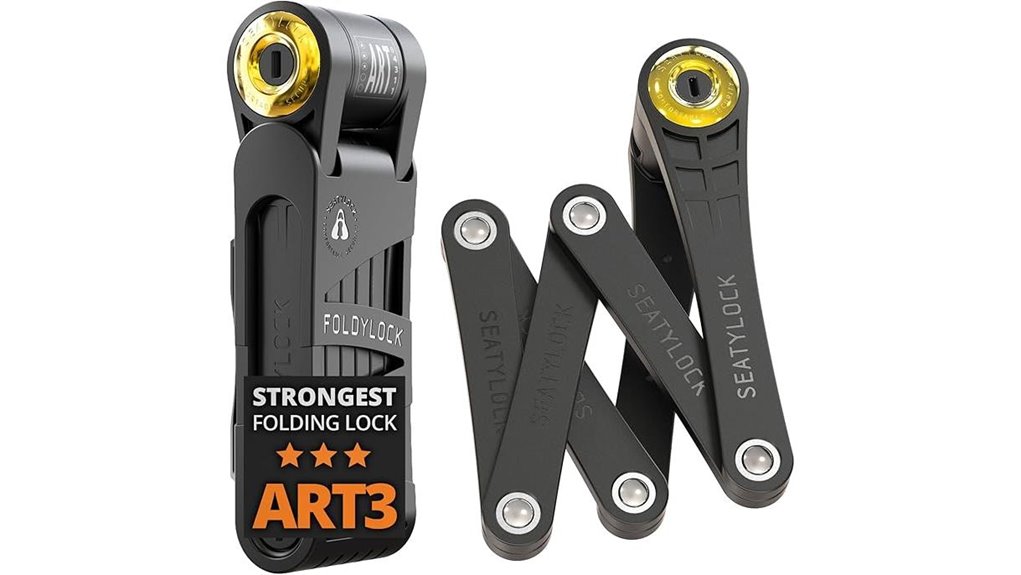 foldylock high security folding lock