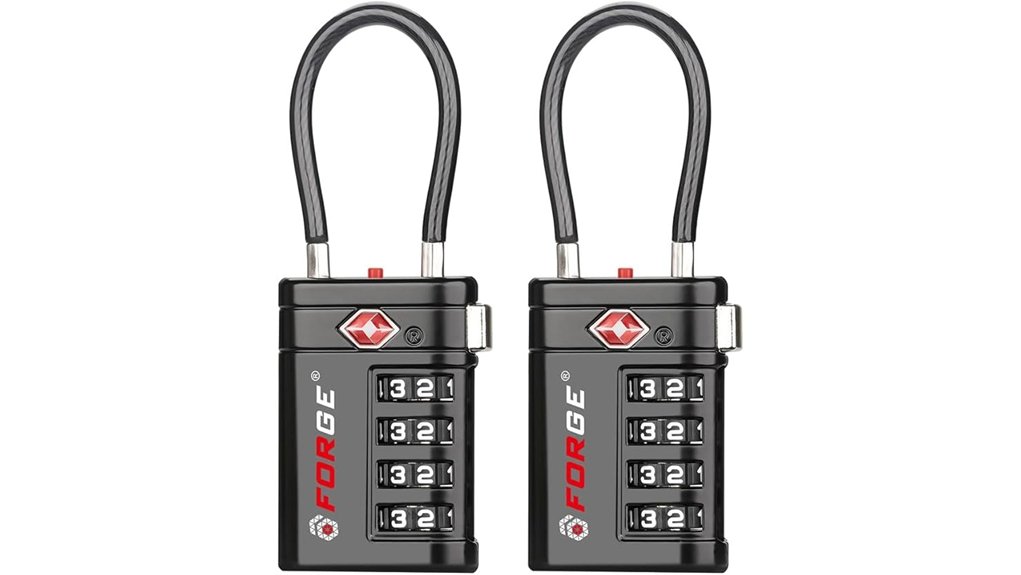 forge tsa four digit locks