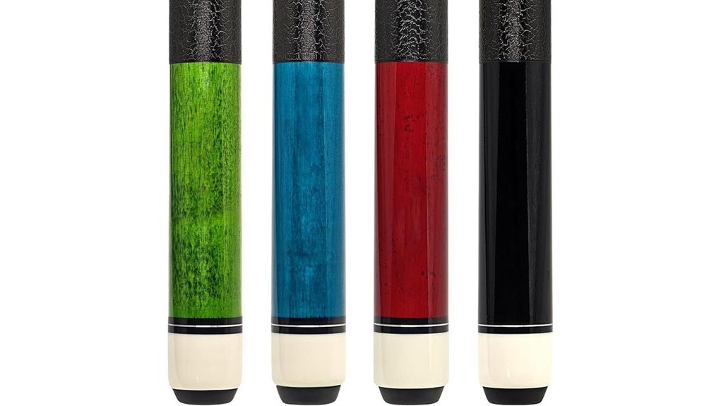 four pack 58 maple cues