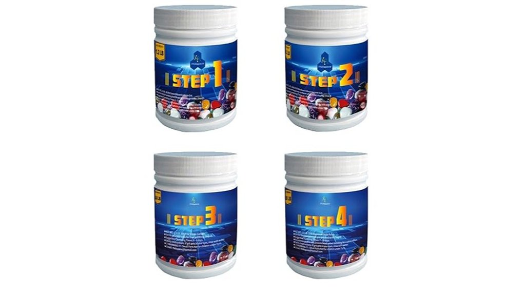 four pound 4 step polishing set