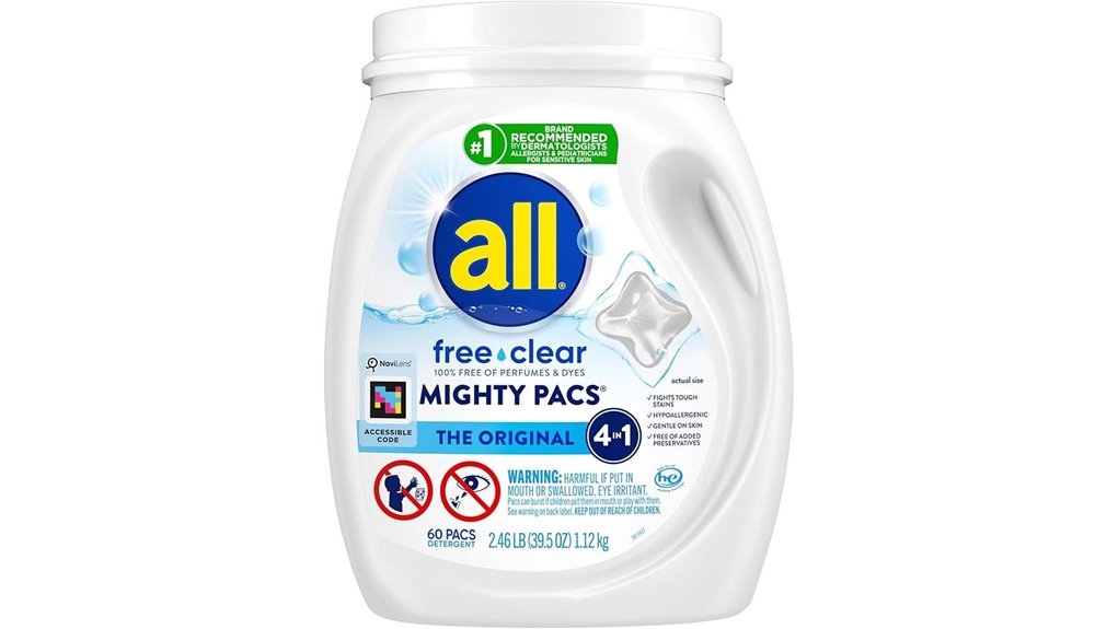 free fragrance free laundry pods