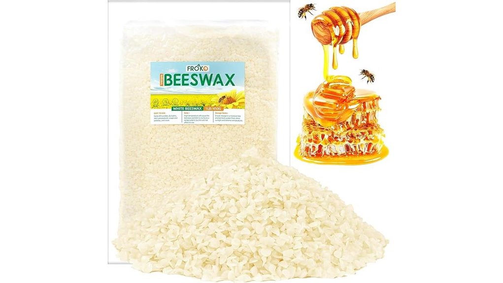 froko white beeswax pellets