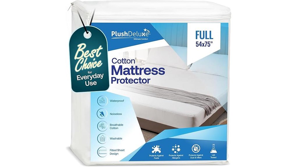 full size waterproof mattress protector