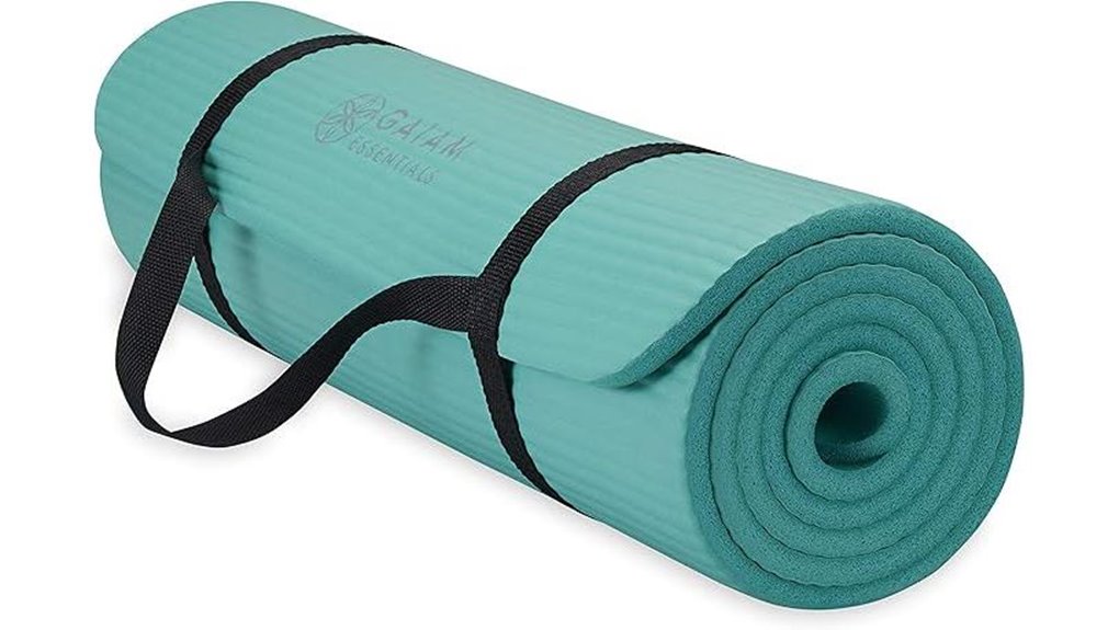 gaiam 10mm yoga pilates mat