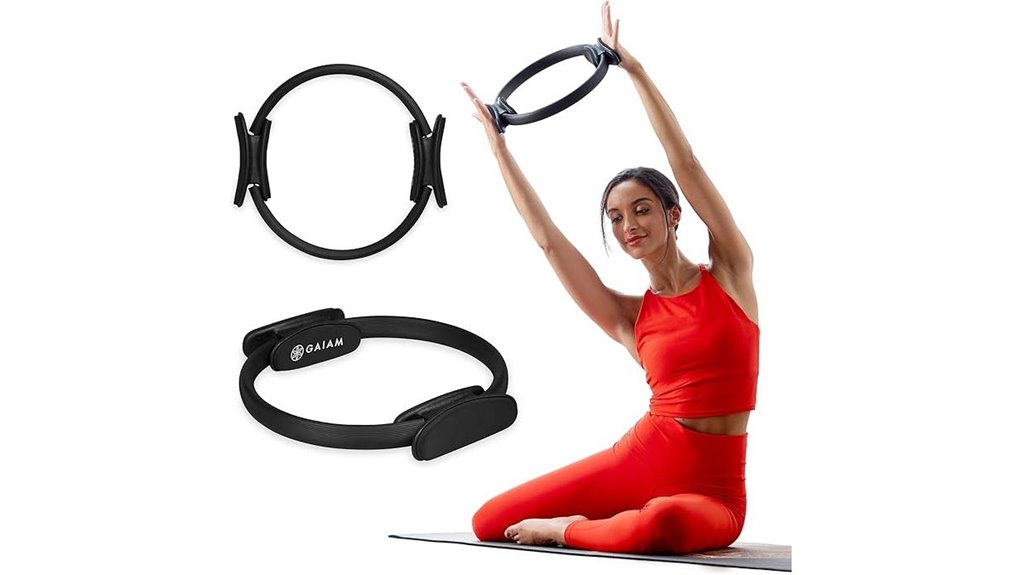 gaiam foam padded pilates ring