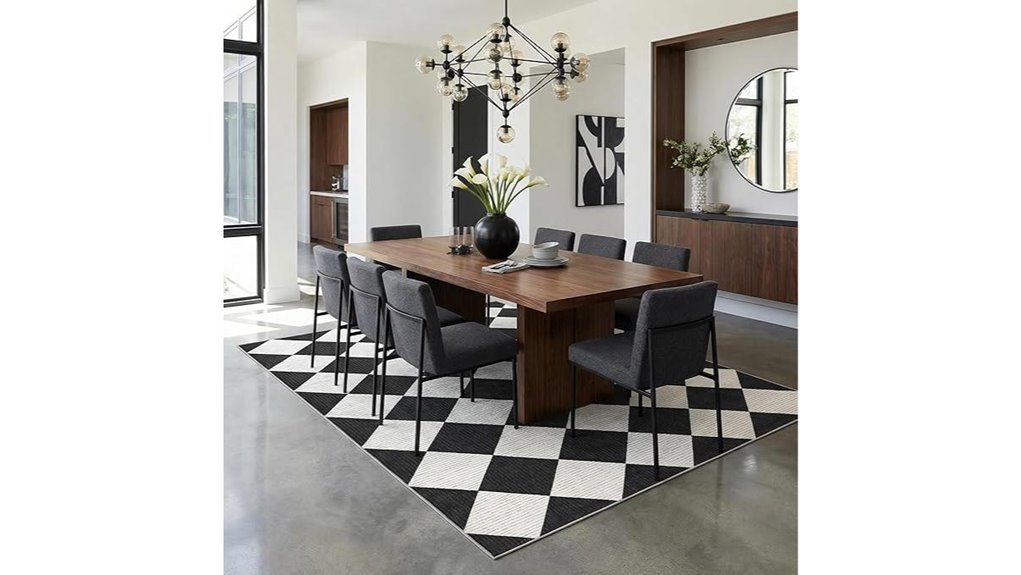 garveehome 6x9 checkered rug