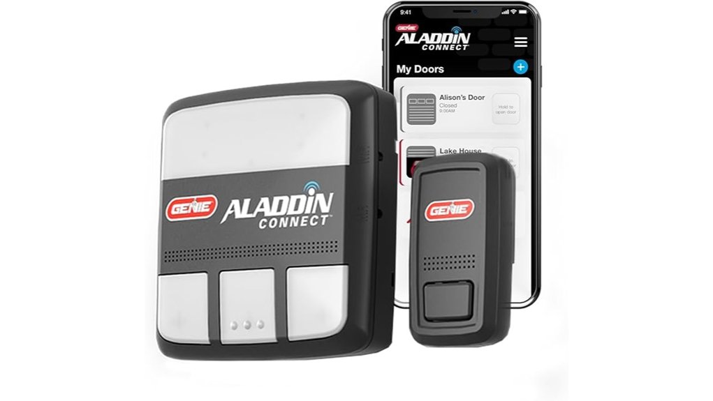 genie aladdin connected garage opener