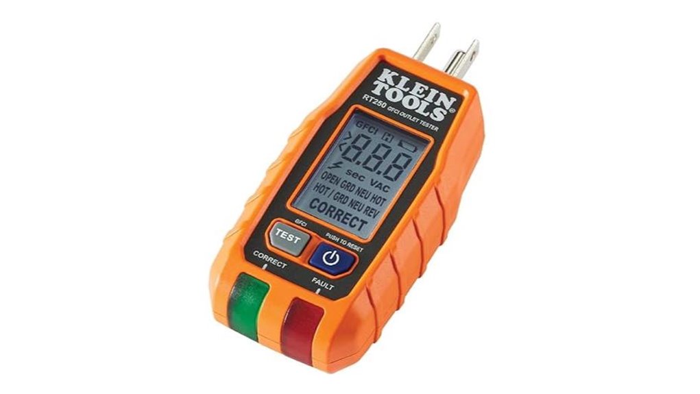 gfci outlet voltage tester