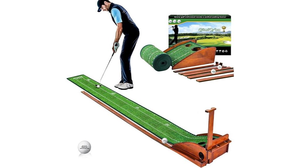 gimyaa automatic ball return puttingmat