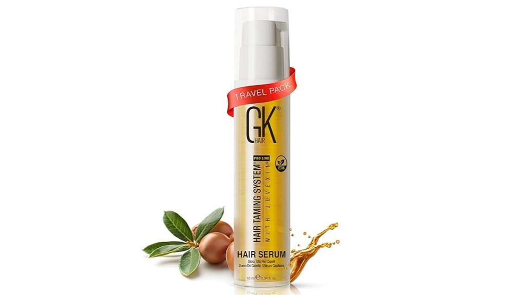 gk argan oil travel size