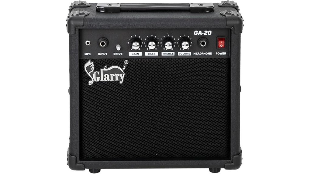 glarry 20w portable tube amplifier