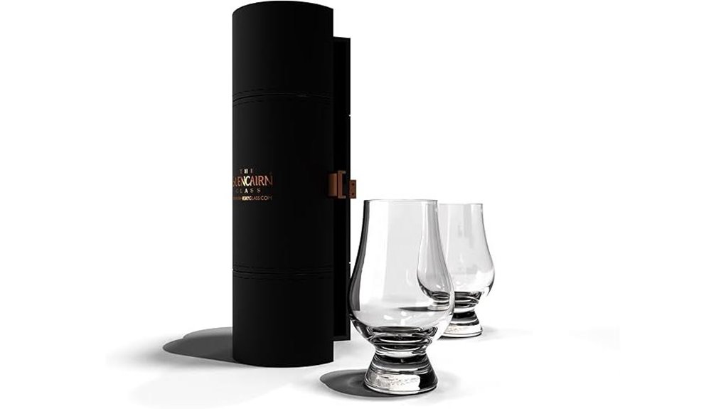 glencairn whiskey glasses travel set