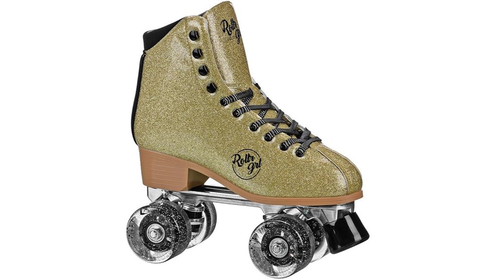 glitter freestyle women s roller skates