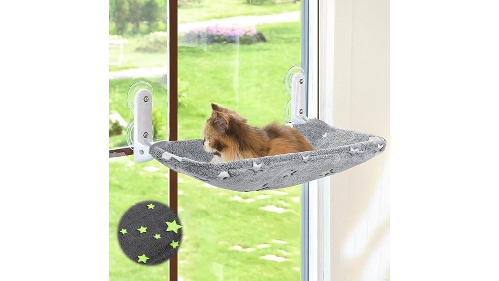 glow in the dark cat hammock