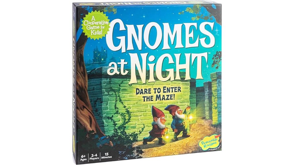 gnomes cooperative nighttime maze