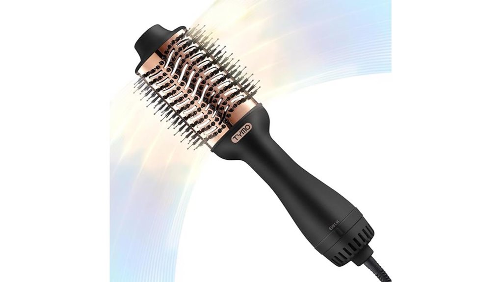 gold 4 in 1 ionic hairbrush