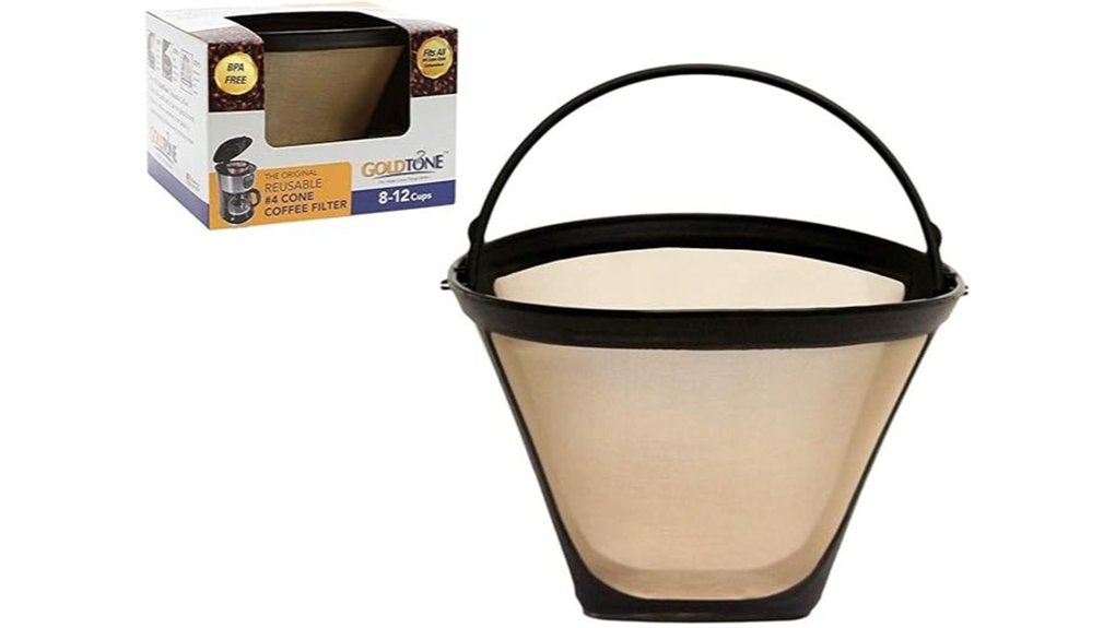 goldtone reusable no 4 cone