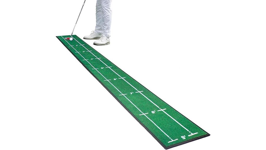 golf putting mat anti slip