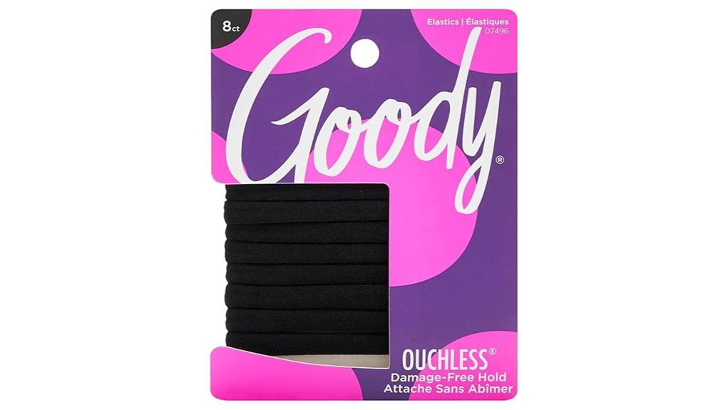 goody ouchless seamless hair elastics