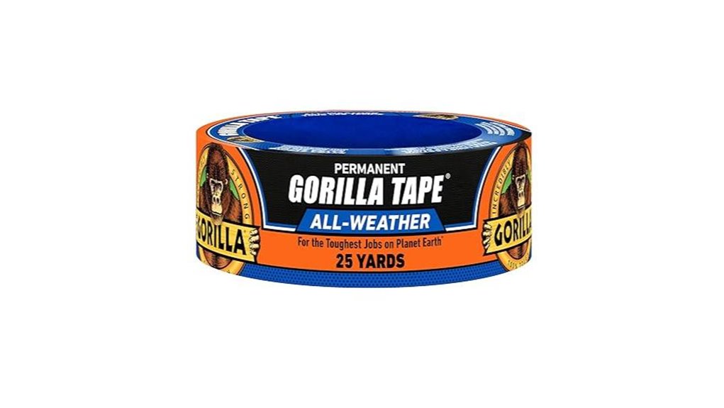 gorilla black all weather duct