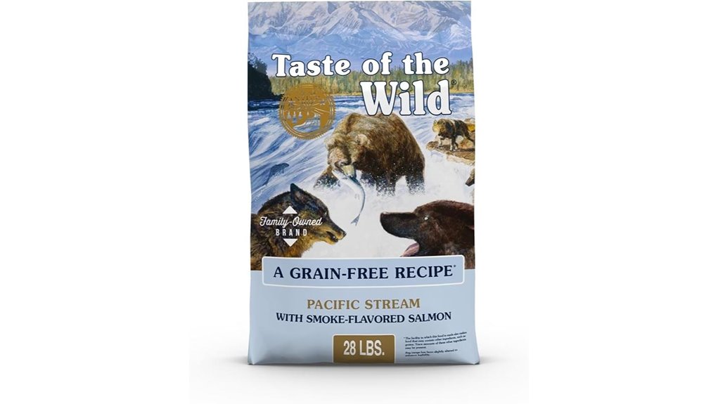 grain free pacific stream dogfood