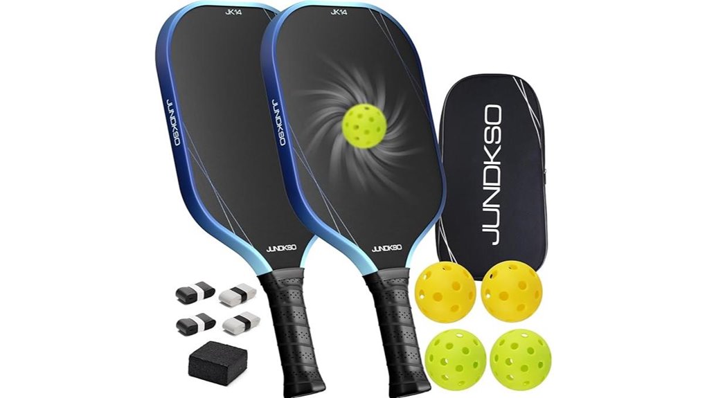 graphite carbon fiber pickleball paddles