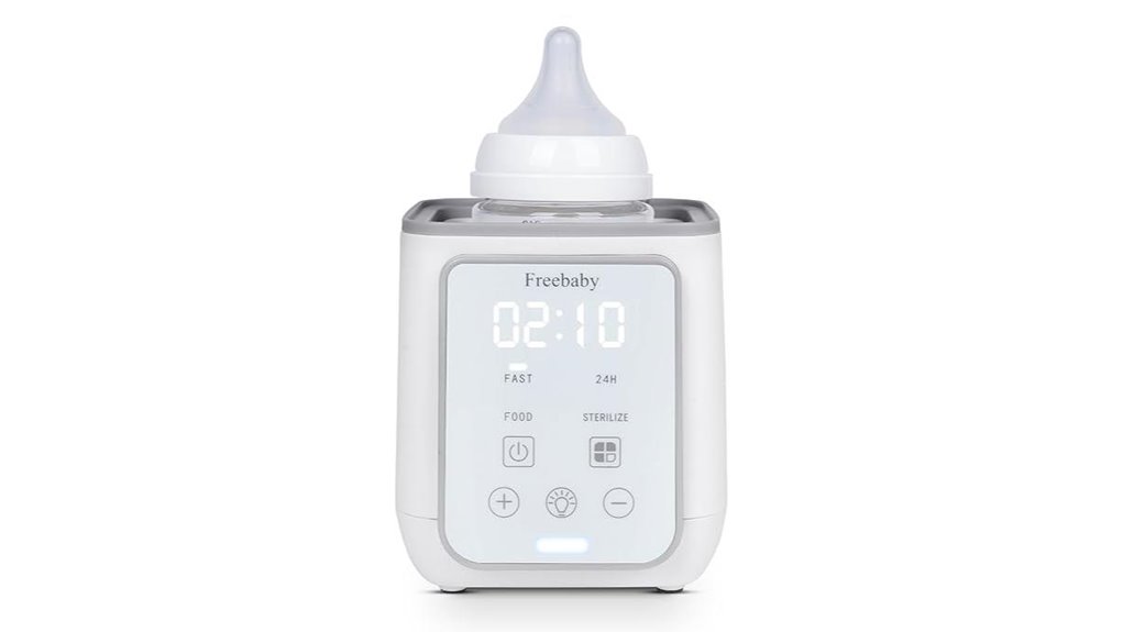 gray freebaby fast bottle warmer
