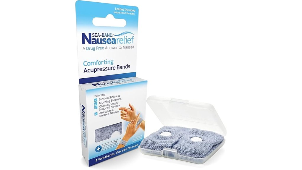 gray sea band anti nausea wristbands