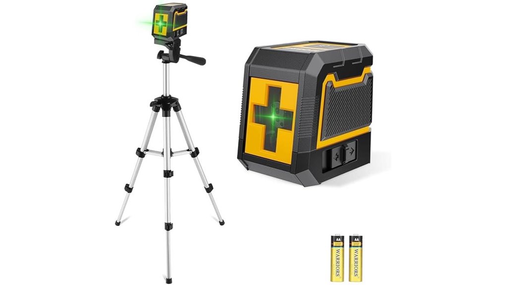 green cross laser level