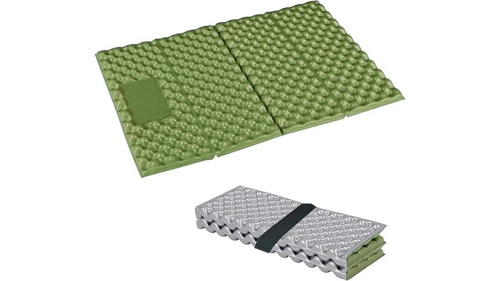 green ultralight foldable waterproof sitpad