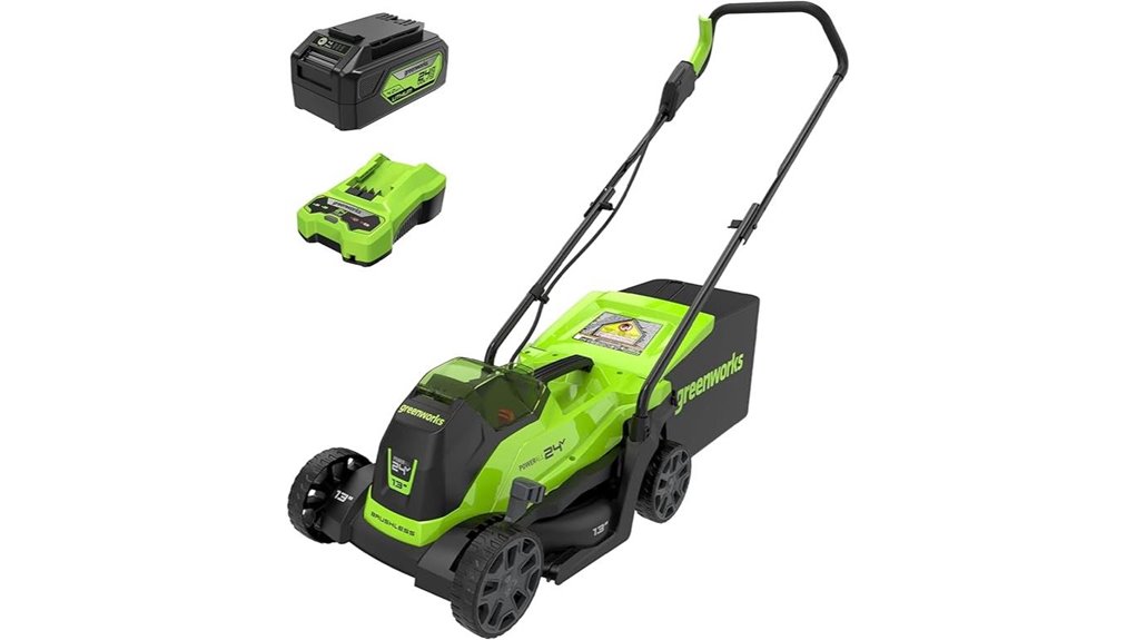 greenworks 24v 13 inch brushless