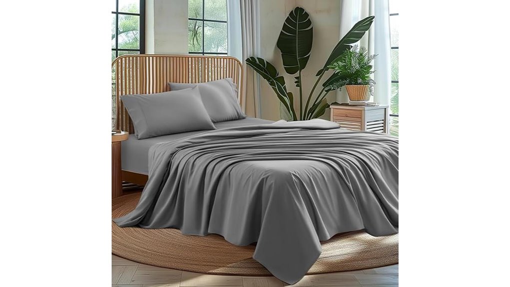 grey 1000tc egyptian cotton king