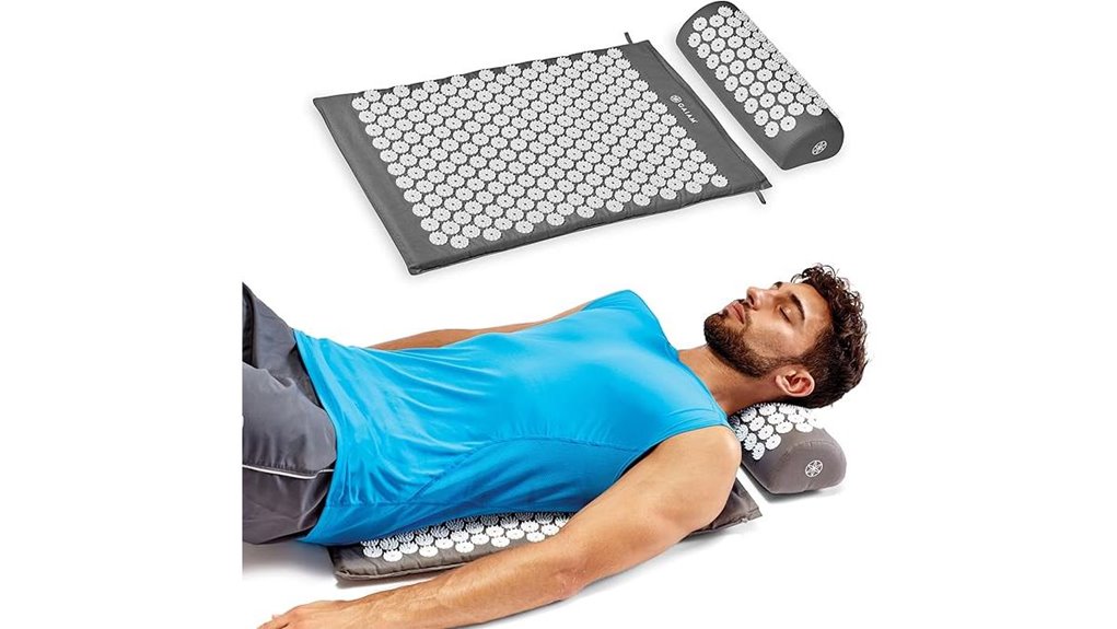 grey gaiam acupressure mat set