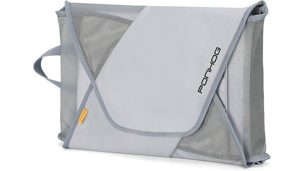 grey garment folding board