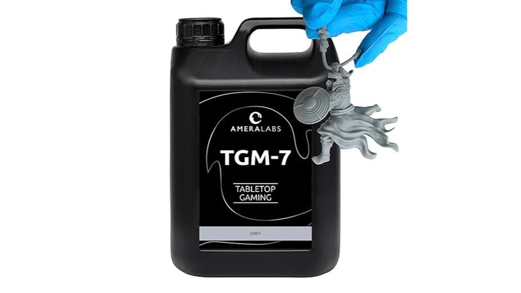 grey resin for miniatures