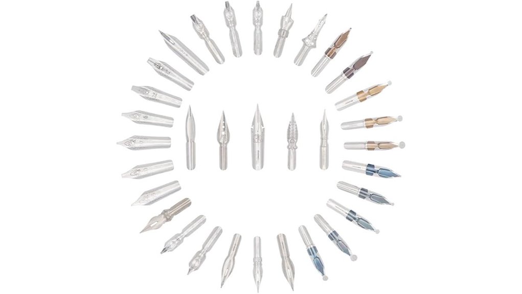 gullor 33 calligraphy dip nibs