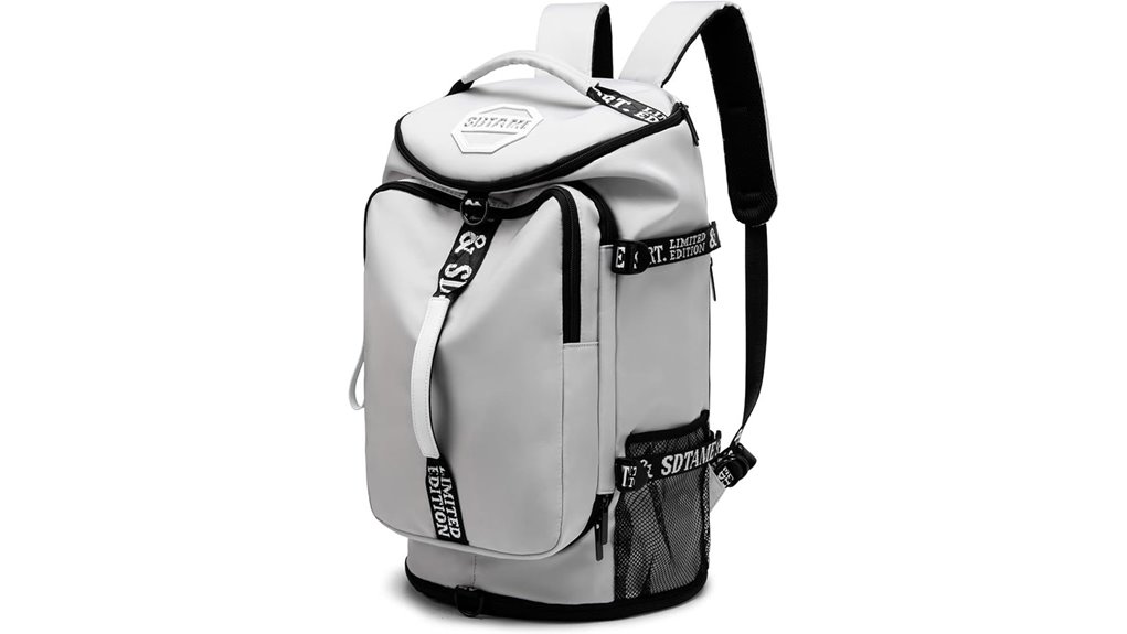 gym duffle with compartments