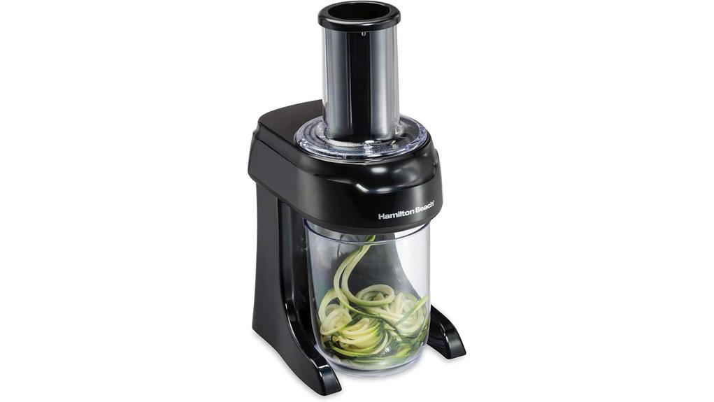 hamilton beach 3 in 1 spiralizer