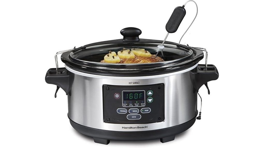 hamilton beach six quart programmable slowcooker