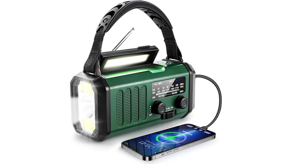 hand crank noaa weather radio