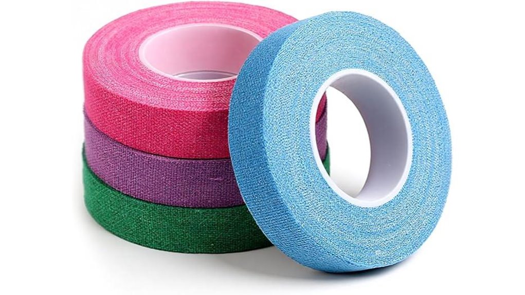 hand sewing thimble adhesive tape
