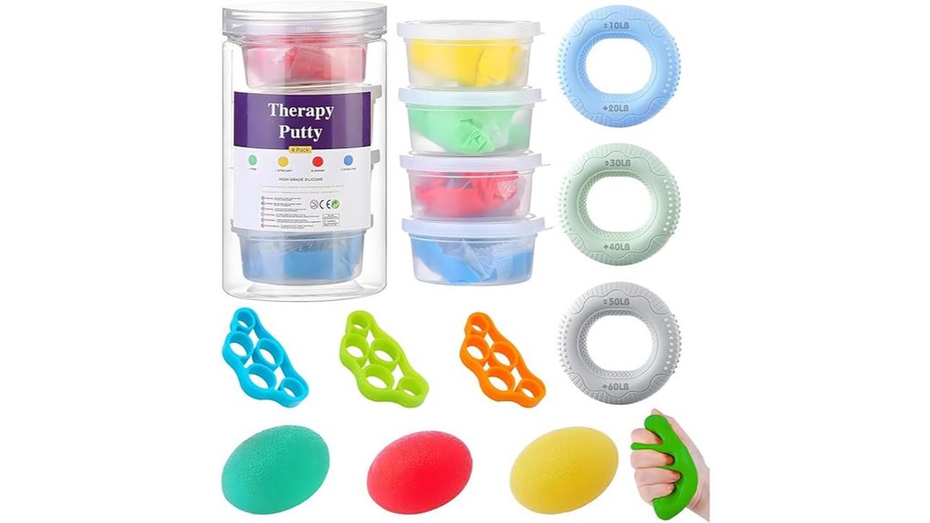hand therapy putty set