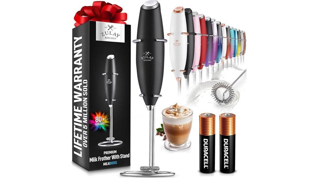 handheld electric milk frother