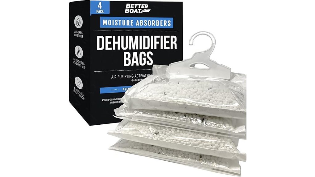 hanging moisture absorber bags