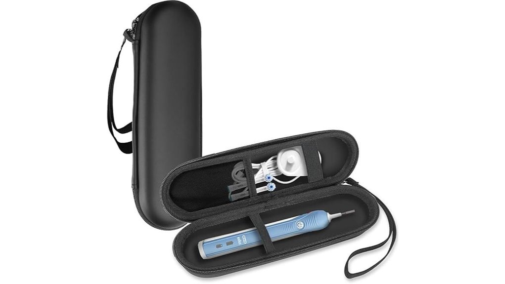 hard shell electric toothbrush case