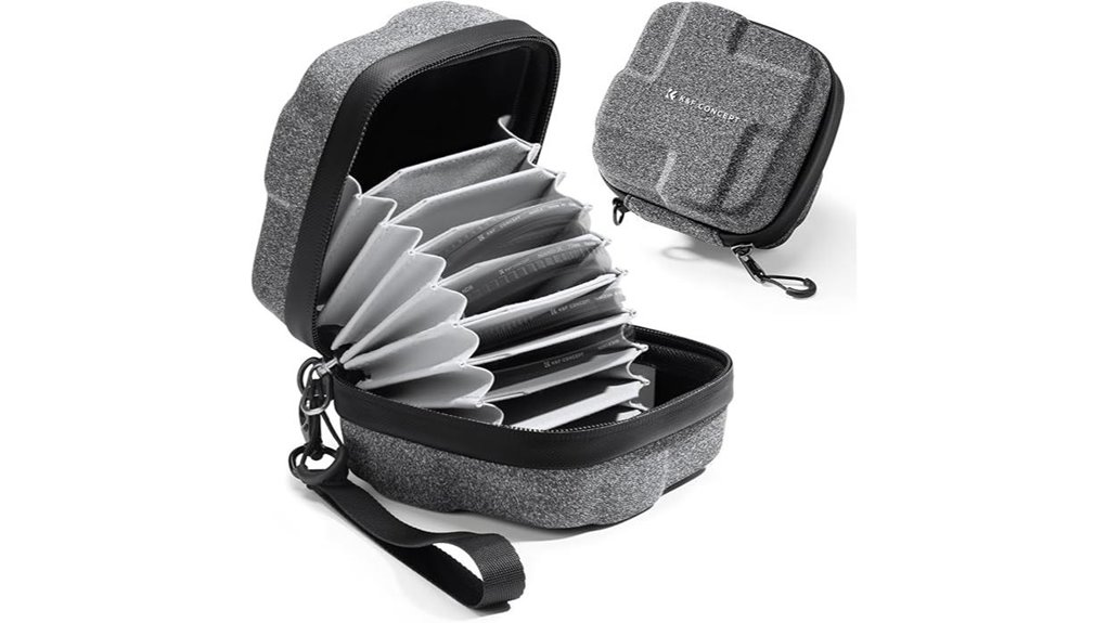 hard shell lens filter case