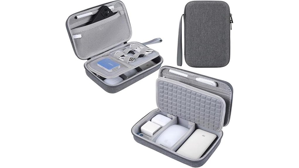 hard travel organizer case