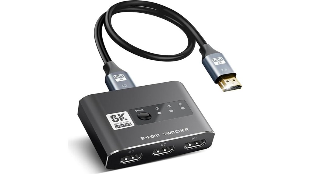 hdmi 2 1 3 in 1 4k120hz switch