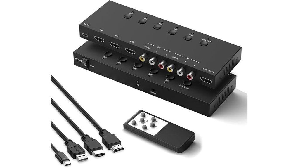 hdmi and av switcher